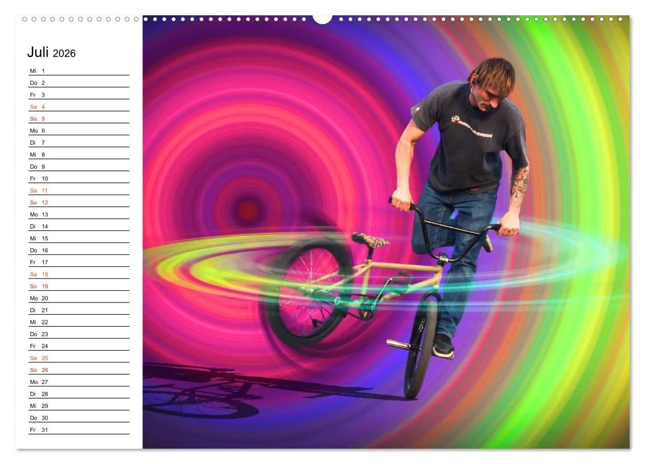 Bild: 9783457979907 | BMX My Life (hochwertiger Premium Wandkalender 2026 DIN A2 quer),...
