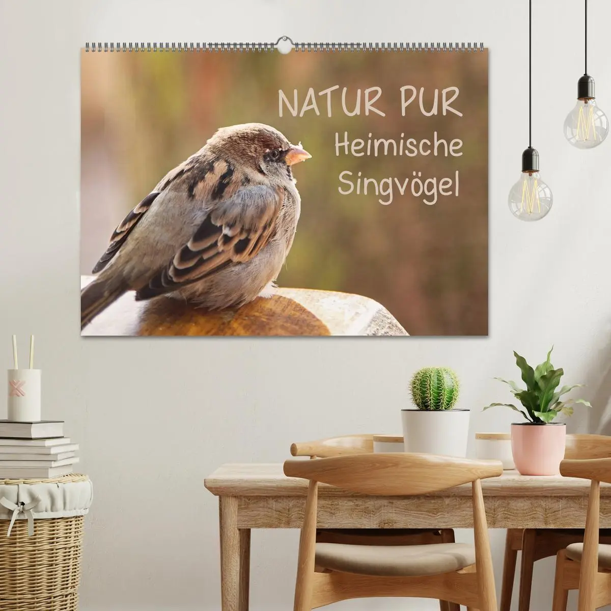 Bild: 9783516069907 | NATUR PUR Heimische Singvögel (Wandkalender 2026 DIN A2 quer),...