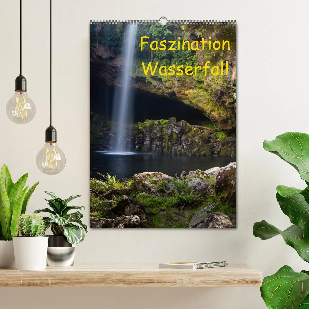 Bild: 9783516449907 | Faszination Wasserfall (Wandkalender 2026 DIN A2 hoch), CALVENDO...
