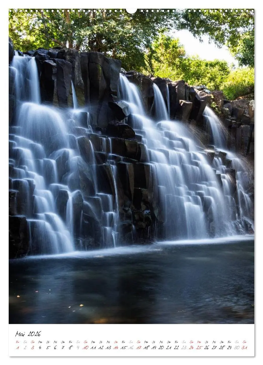Bild: 9783516449907 | Faszination Wasserfall (Wandkalender 2026 DIN A2 hoch), CALVENDO...