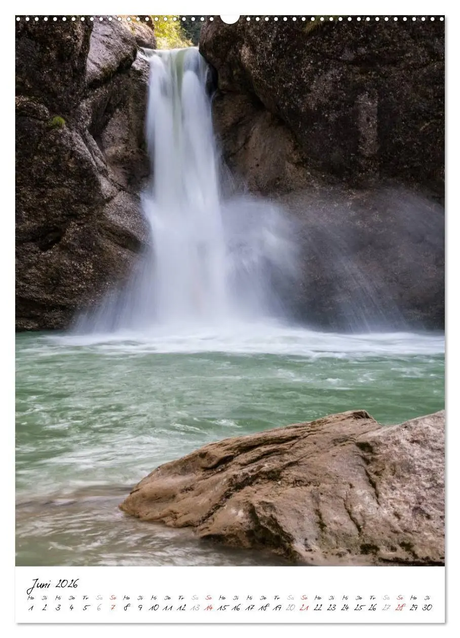 Bild: 9783516449907 | Faszination Wasserfall (Wandkalender 2026 DIN A2 hoch), CALVENDO...