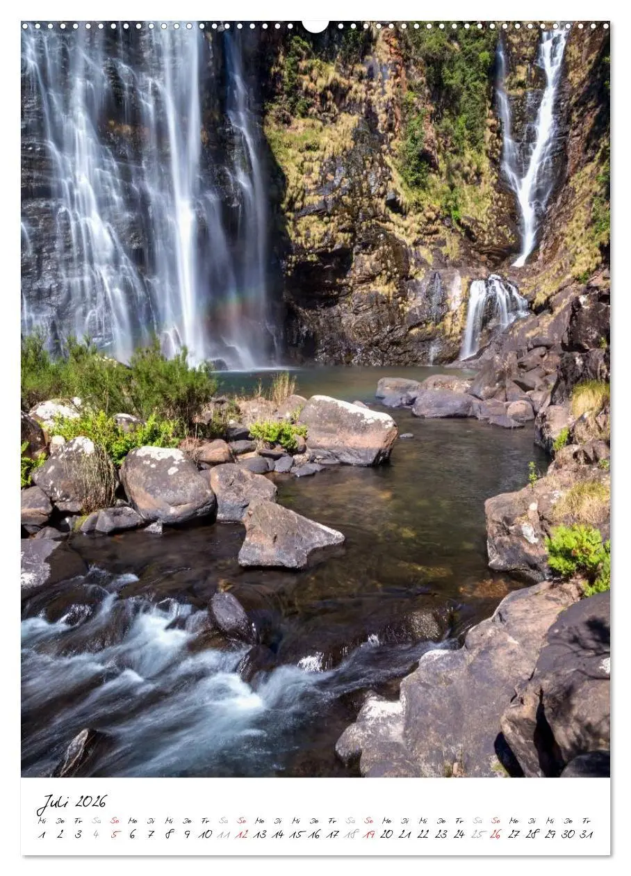 Bild: 9783516449907 | Faszination Wasserfall (Wandkalender 2026 DIN A2 hoch), CALVENDO...