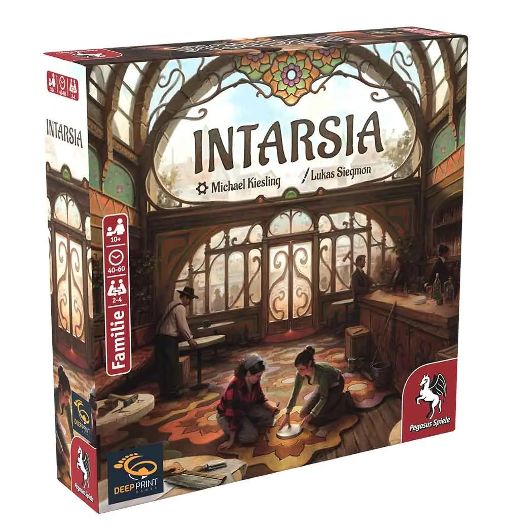 Cover: 4250231740008 | Intarsia (Deep Print Games) | Michael Kiesling | Spiel | 57821G | 2024