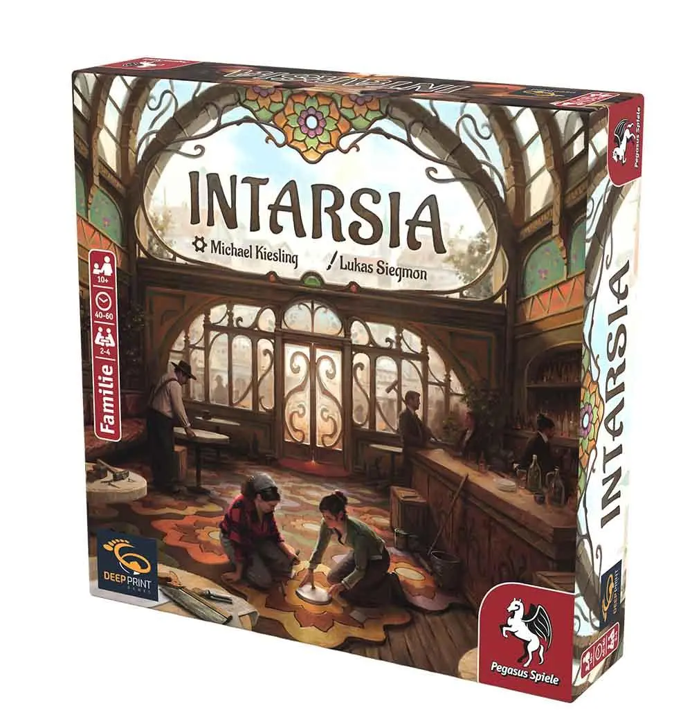 Bild: 4250231740008 | Intarsia (Deep Print Games) | Michael Kiesling | Spiel | 57821G | 2024