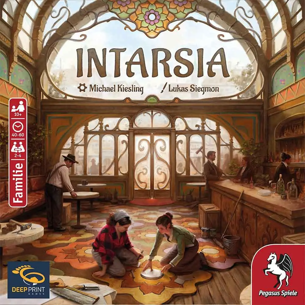 Bild: 4250231740008 | Intarsia (Deep Print Games) | Michael Kiesling | Spiel | 57821G | 2024