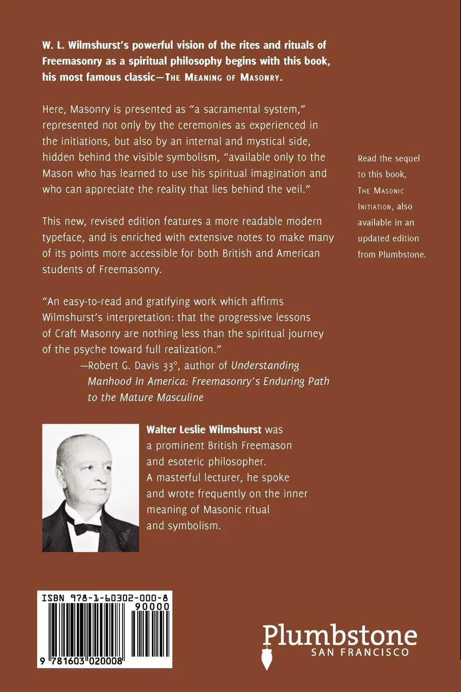 Rückseite: 9781603020008 | The Meaning of Masonry, Revised Edition | W. L. Wilmshurst | Buch