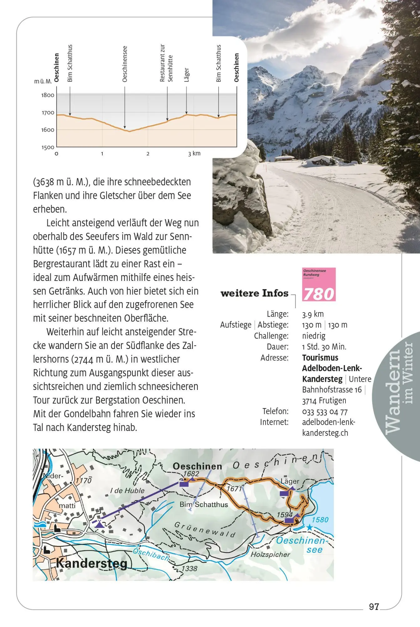 Bild: 9783259300008 | Kümmerly+Frey Erlebnis Schweiz Wandern im Winter - Wanderführer | Buch