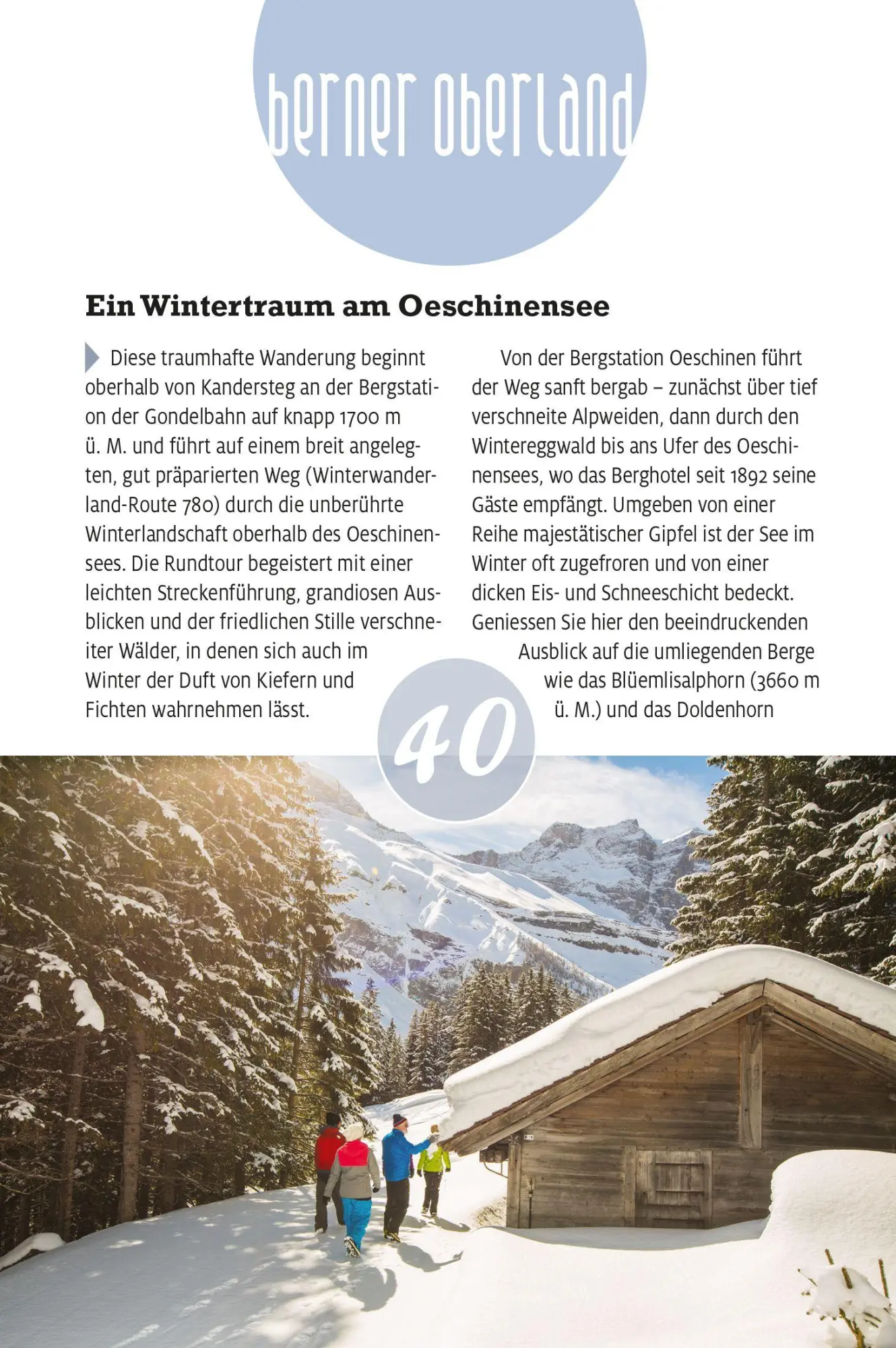 Bild: 9783259300008 | Kümmerly+Frey Erlebnis Schweiz Wandern im Winter - Wanderführer | Buch