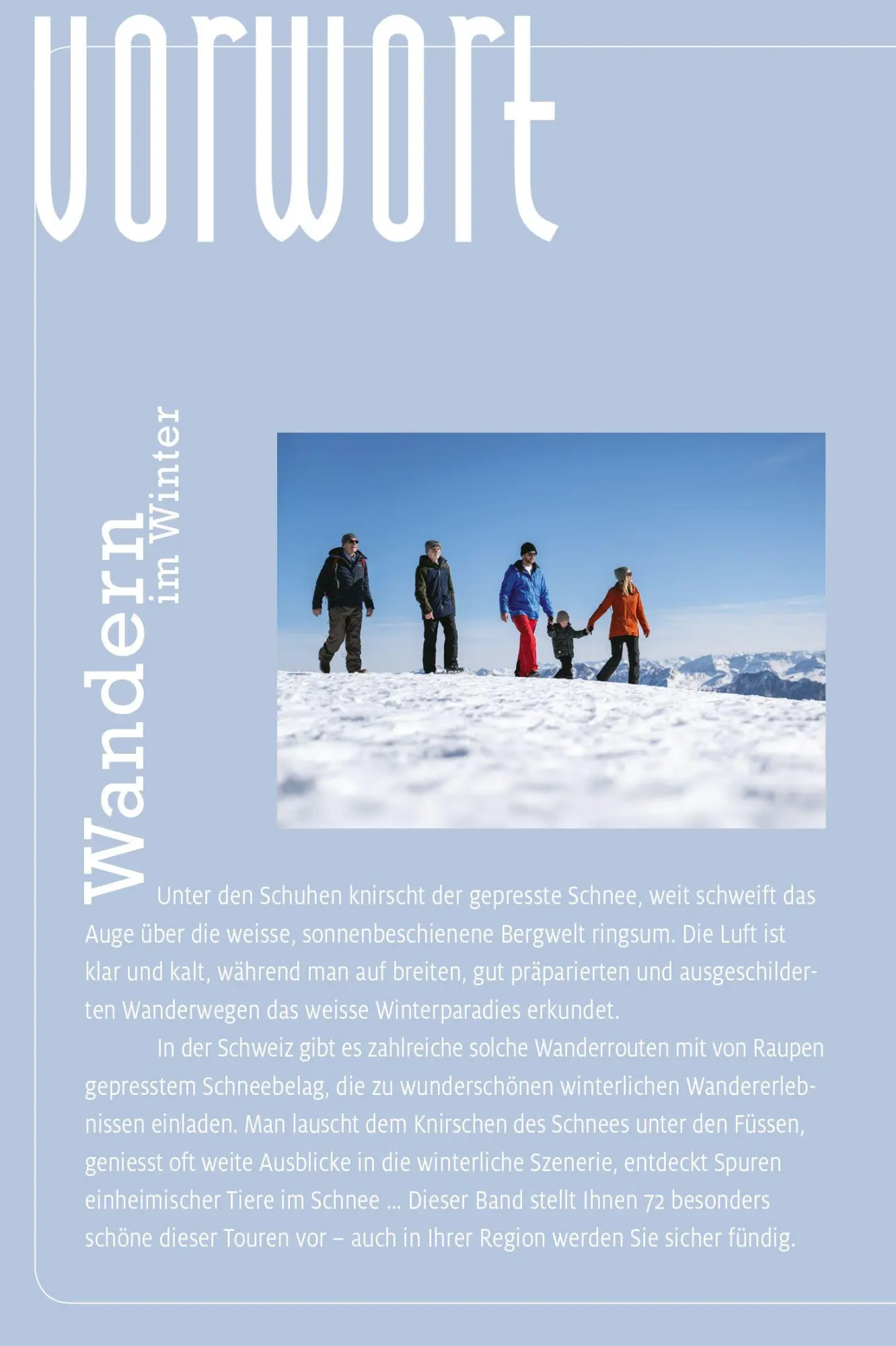Bild: 9783259300008 | Kümmerly+Frey Erlebnis Schweiz Wandern im Winter - Wanderführer | Buch
