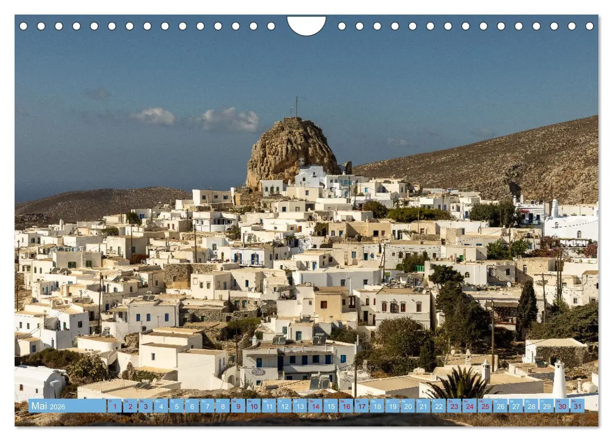 Bild: 9783457610008 | Amorgos - Kykladenimpressionen (Wandkalender 2026 DIN A4 quer),...