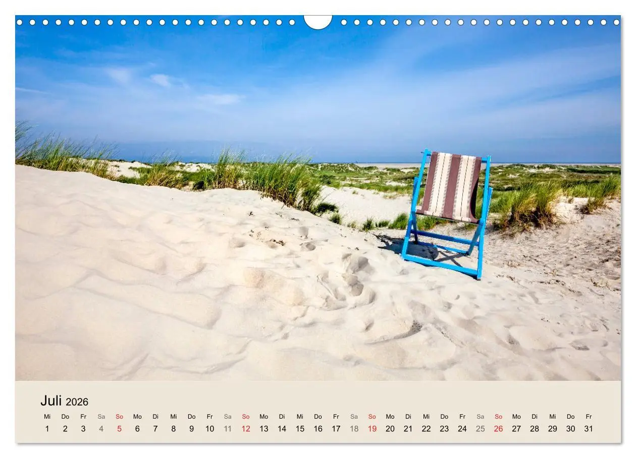 Bild: 9783457920008 | Nordseeinsel Borkum - Inselrausch im Hochseeklima (Wandkalender...