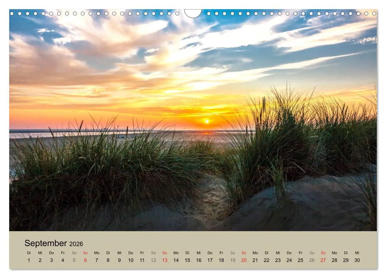 Bild: 9783457920008 | Nordseeinsel Borkum - Inselrausch im Hochseeklima (Wandkalender...
