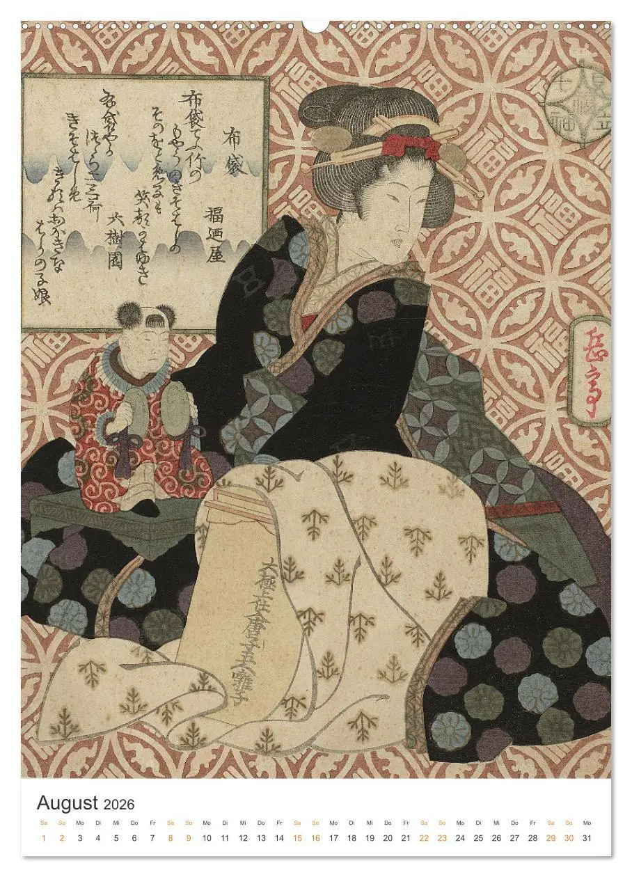 Bild: 9783516320008 | Kimonos und Karpfenmuster (hochwertiger Premium Wandkalender 2026...