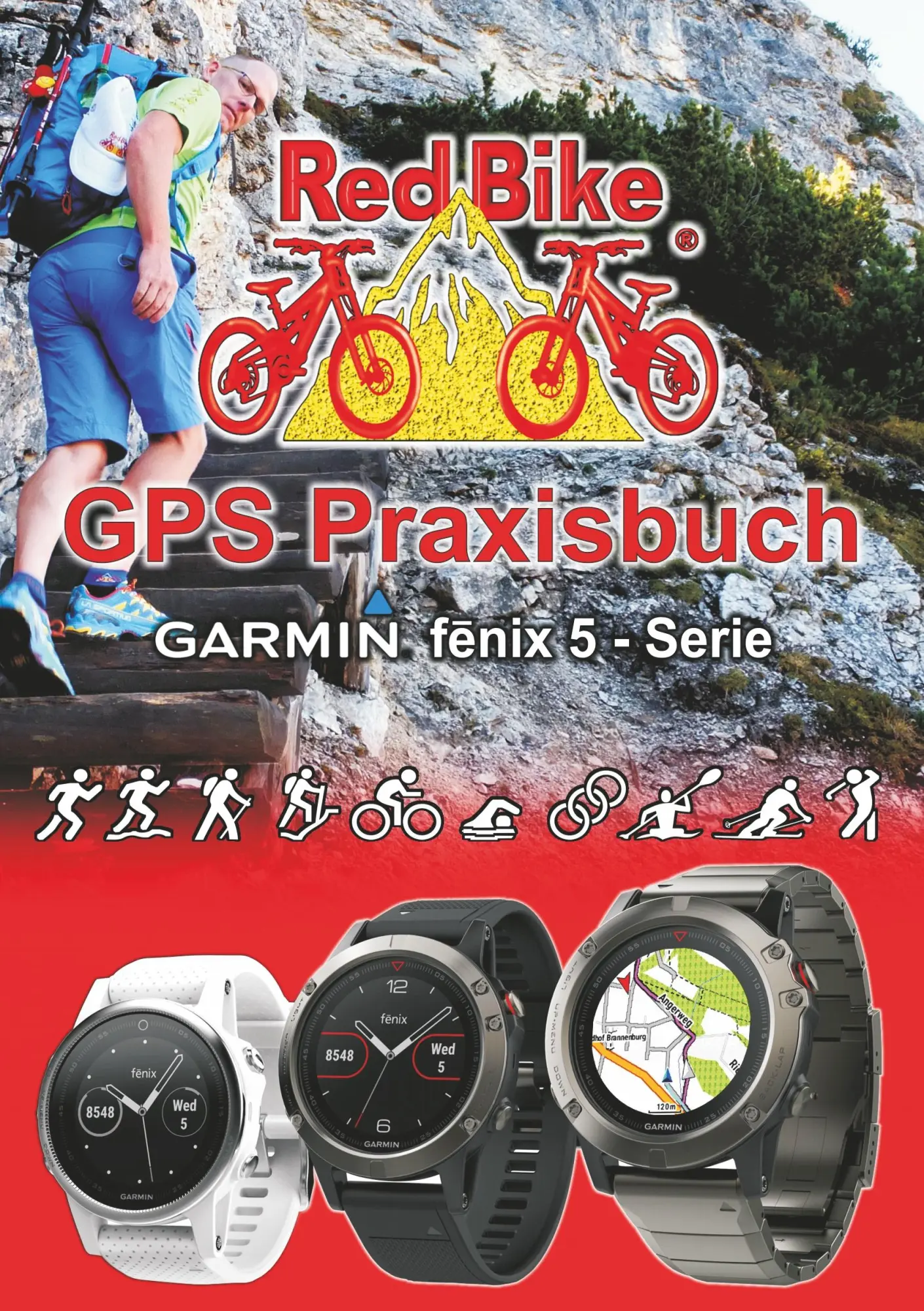 Cover: 9783741290008 | GPS Praxisbuch Garmin fenix 5 -Serie | Nußdorf Redbike | Taschenbuch