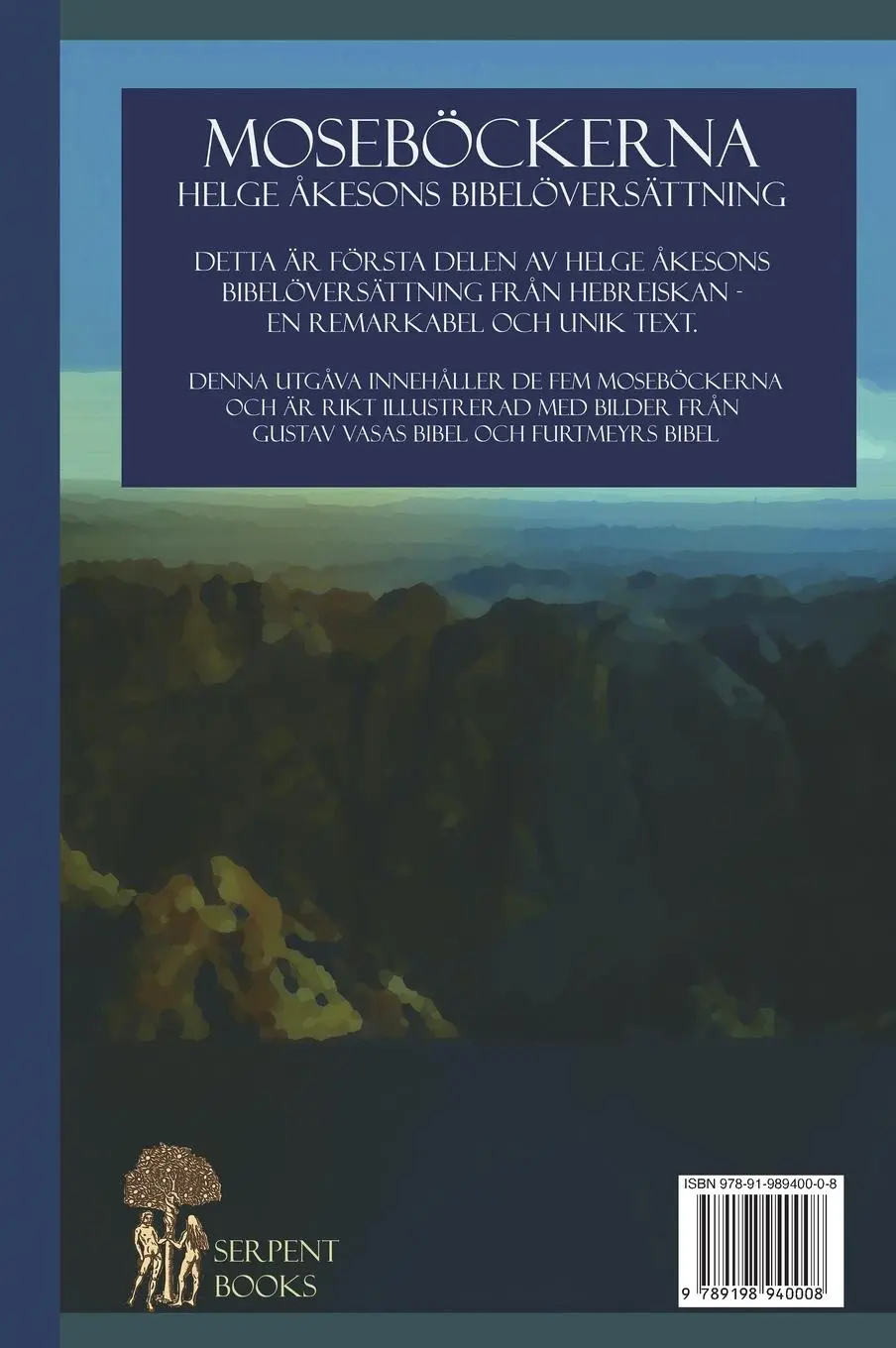 Rückseite: 9789198940008 | Moseböckerna | Helge Åkesons Bibelöversättning | Buch | Schwedisch