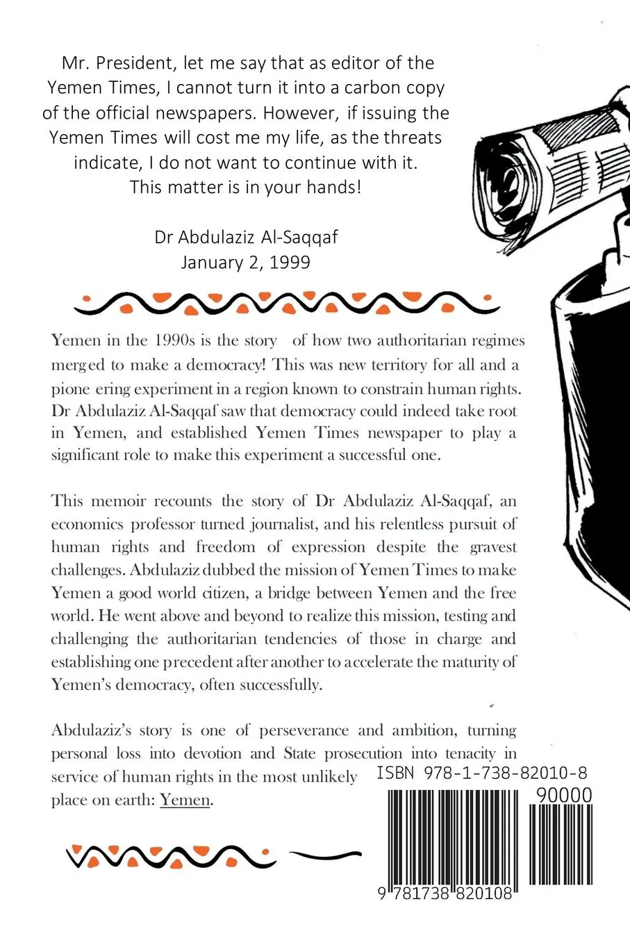 Rückseite: 9781738820108 | Abdulaziz | Making Yemen a Good World Citizen | Raidan Alsaqqaf | Buch