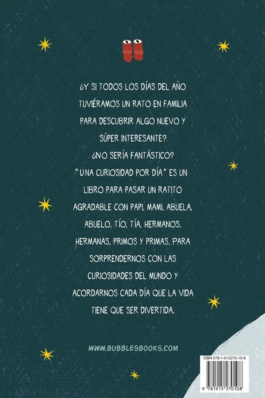Rückseite: 9781915270108 | 1 Curiosidad por día - 366 curiosidades del mundo para leer en familia