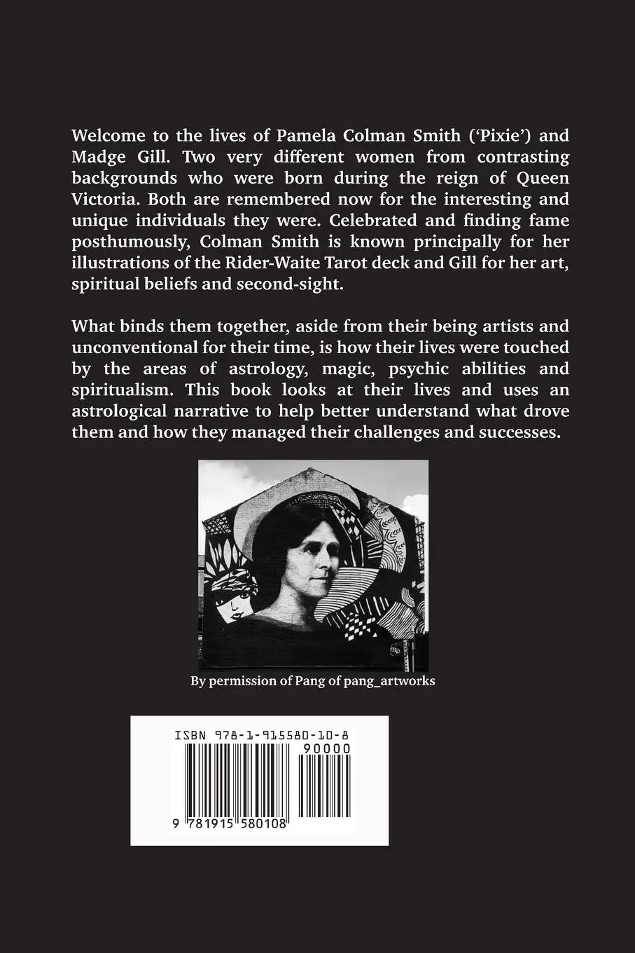 Rückseite: 9781915580108 | Pamela Colman Smith anbd Madge Gill | Andrea J Miles | Taschenbuch