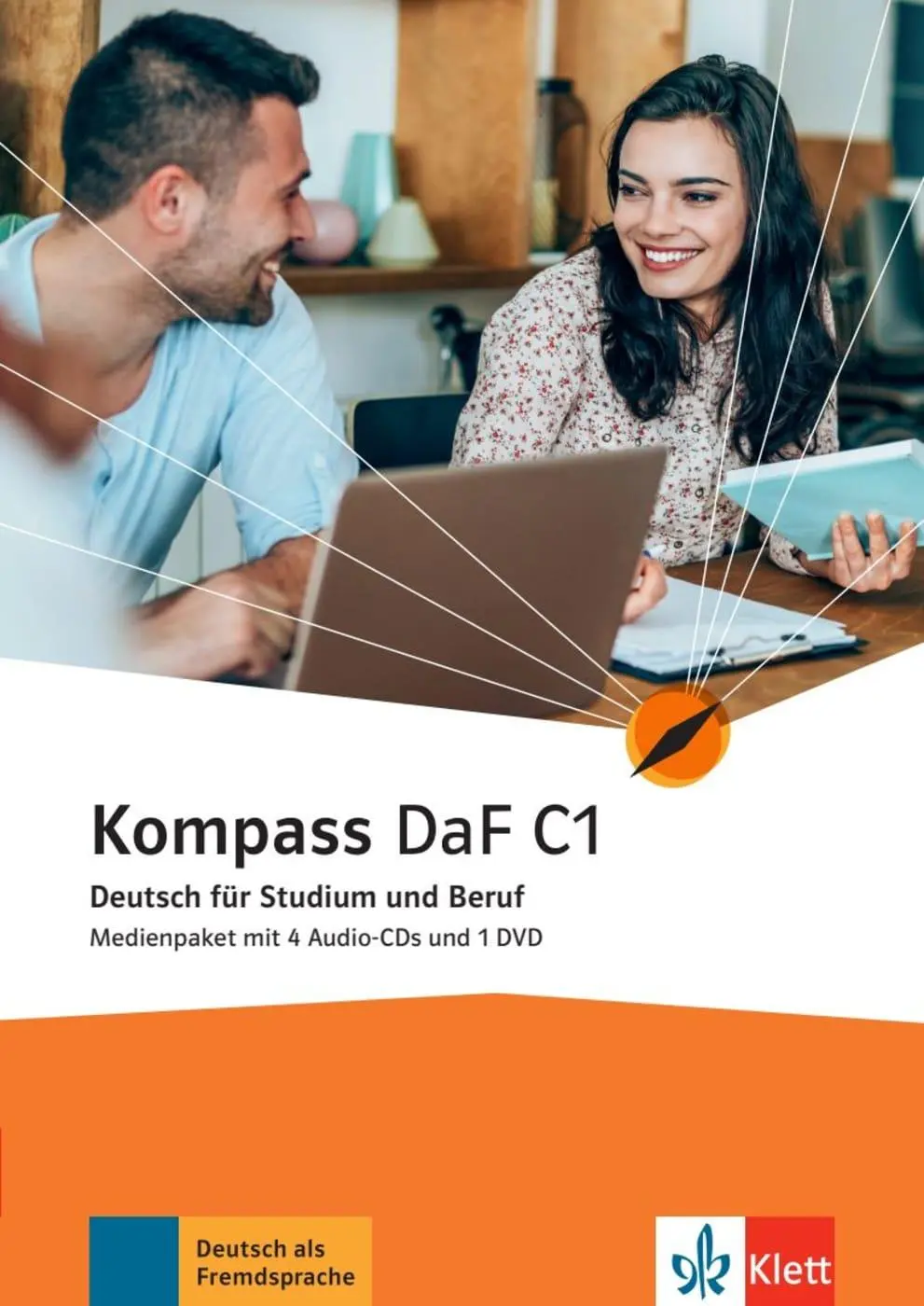 Cover: 9783126700108 | Kompass DaF C1. Medienpaket (4 Audio-CDs + DVD) | Ilse Sander (u. a.)