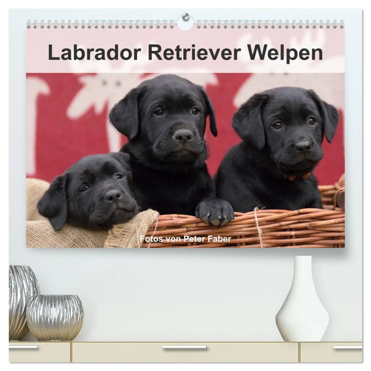 Cover: 9783457770108 | Labrador Retriever Welpen (hochwertiger Premium Wandkalender 2026...