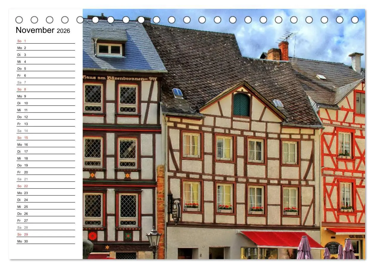 Bild: 9783457910108 | Eine Perle an der Mosel - Bernkastel-Kues (Tischkalender 2026 DIN...