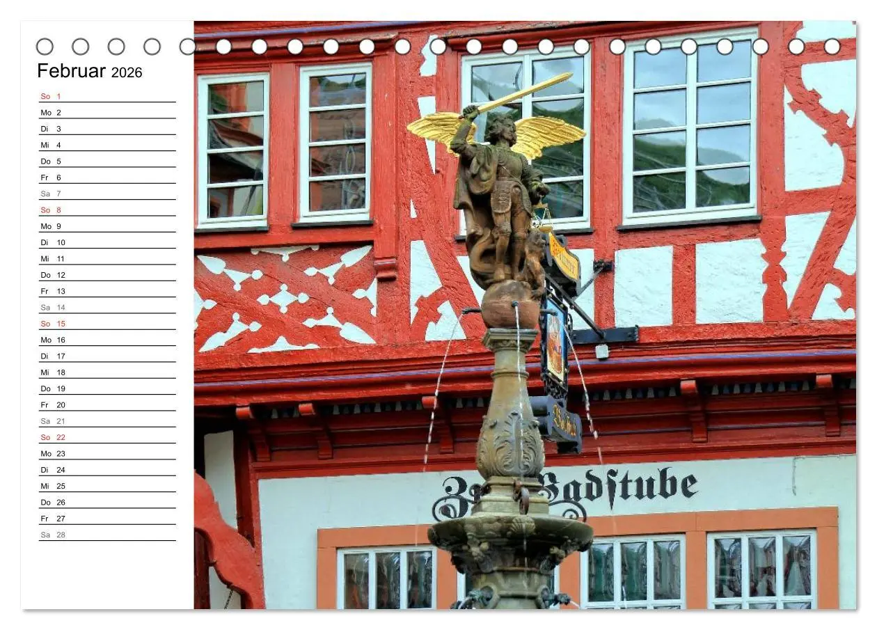 Bild: 9783457910108 | Eine Perle an der Mosel - Bernkastel-Kues (Tischkalender 2026 DIN...