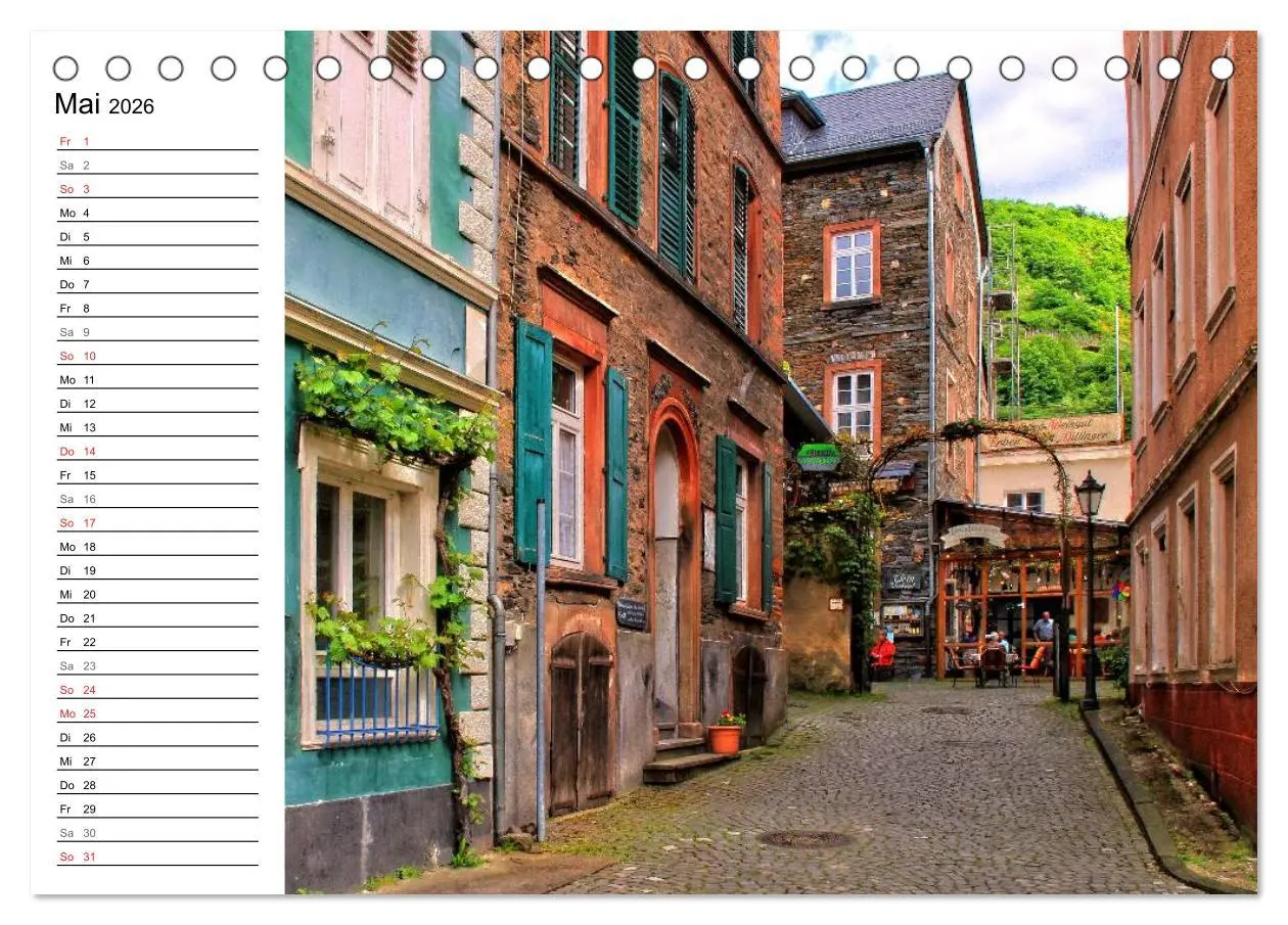 Bild: 9783457910108 | Eine Perle an der Mosel - Bernkastel-Kues (Tischkalender 2026 DIN...