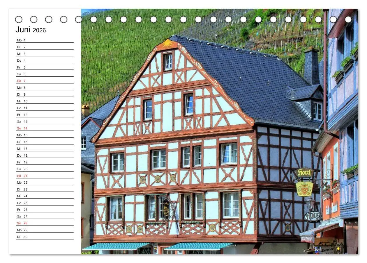 Bild: 9783457910108 | Eine Perle an der Mosel - Bernkastel-Kues (Tischkalender 2026 DIN...