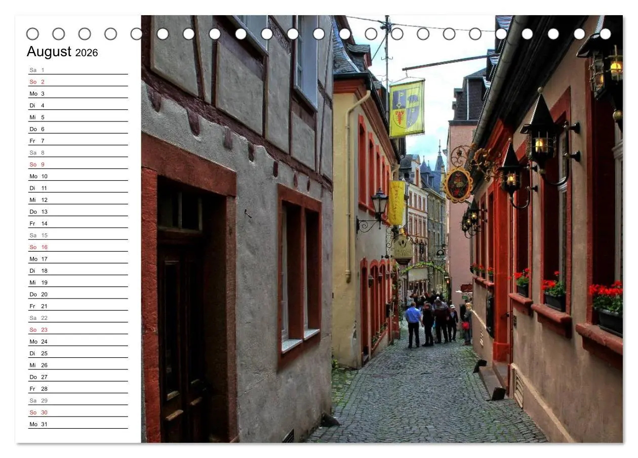 Bild: 9783457910108 | Eine Perle an der Mosel - Bernkastel-Kues (Tischkalender 2026 DIN...