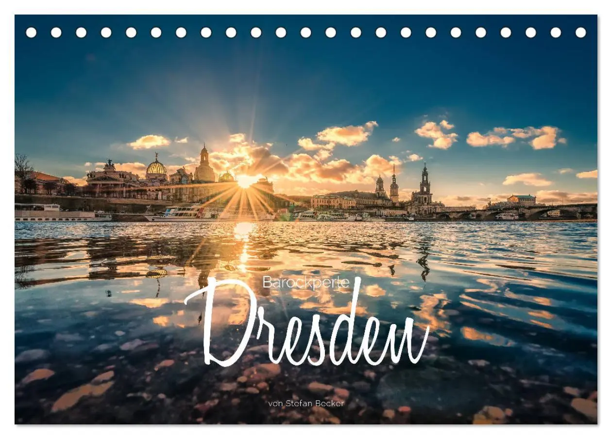 Cover: 9783516240108 | Barockperle Dresden (Tischkalender 2026 DIN A5 quer), CALVENDO...