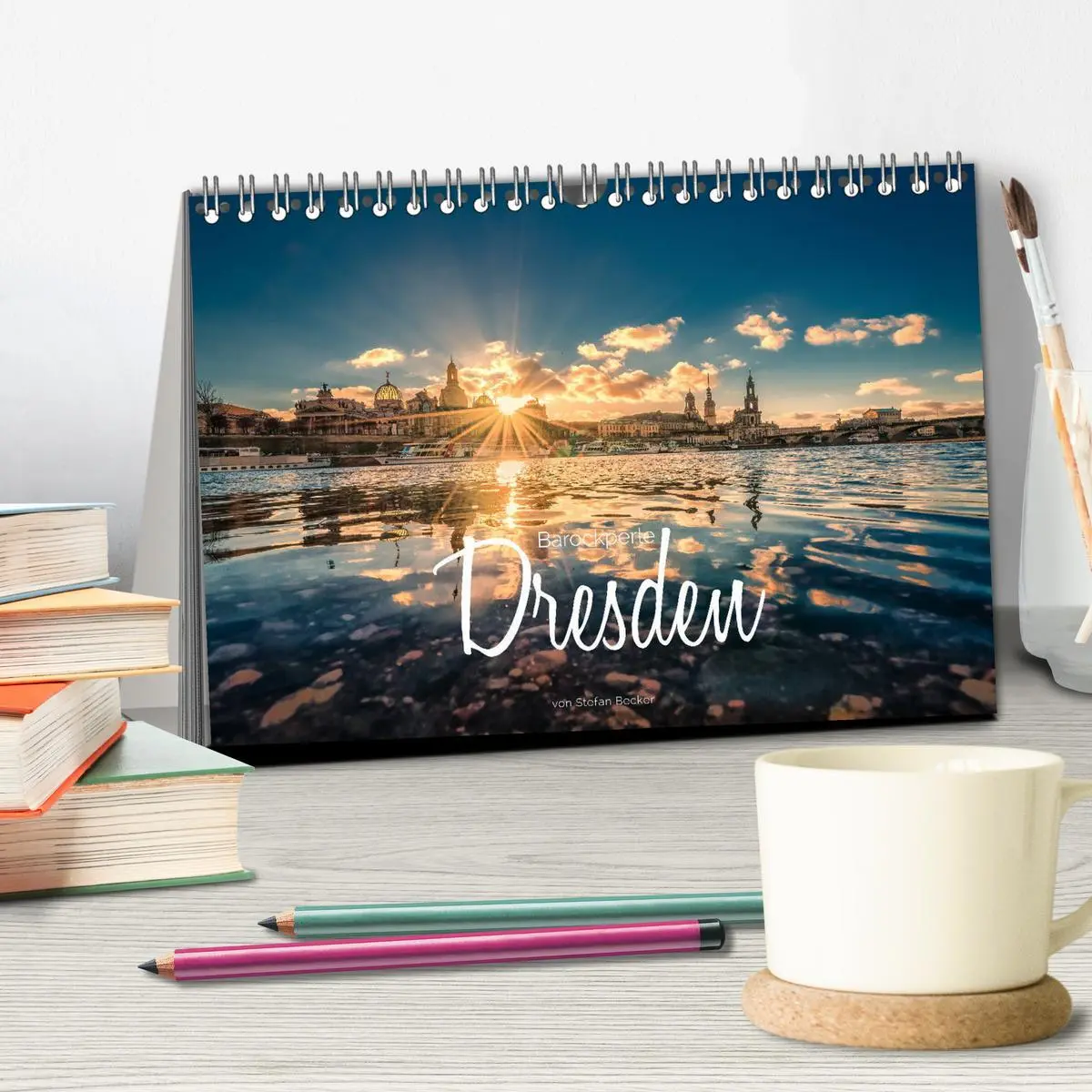 Bild: 9783516240108 | Barockperle Dresden (Tischkalender 2026 DIN A5 quer), CALVENDO...