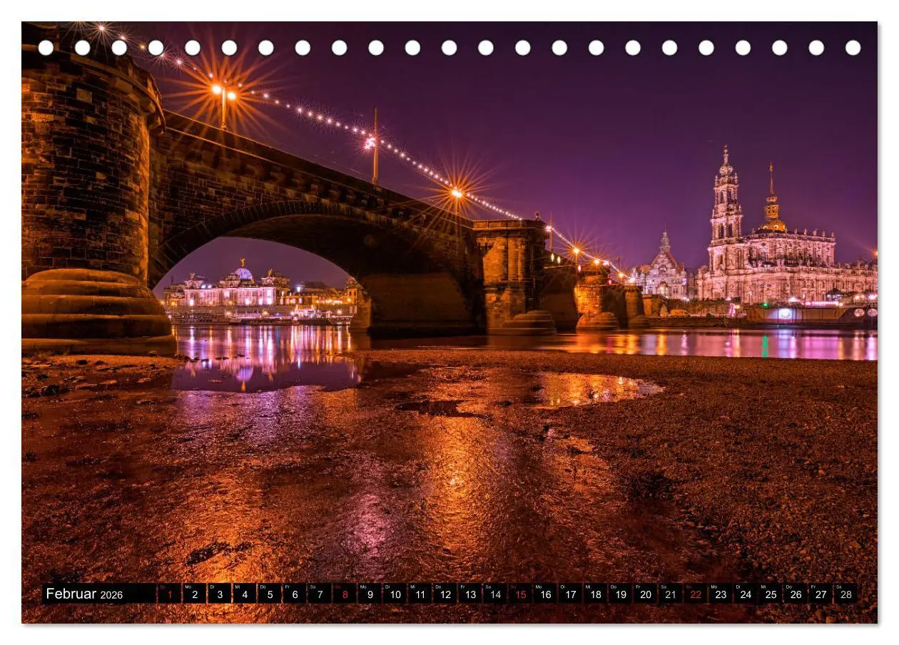 Bild: 9783516240108 | Barockperle Dresden (Tischkalender 2026 DIN A5 quer), CALVENDO...