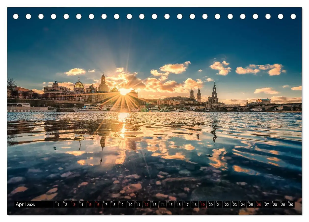 Bild: 9783516240108 | Barockperle Dresden (Tischkalender 2026 DIN A5 quer), CALVENDO...