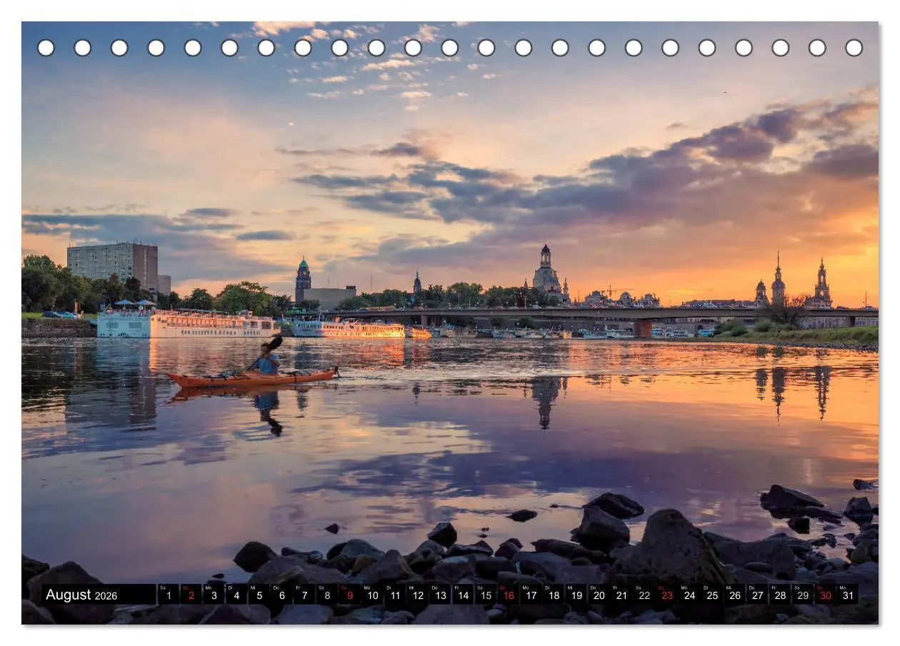 Bild: 9783516240108 | Barockperle Dresden (Tischkalender 2026 DIN A5 quer), CALVENDO...