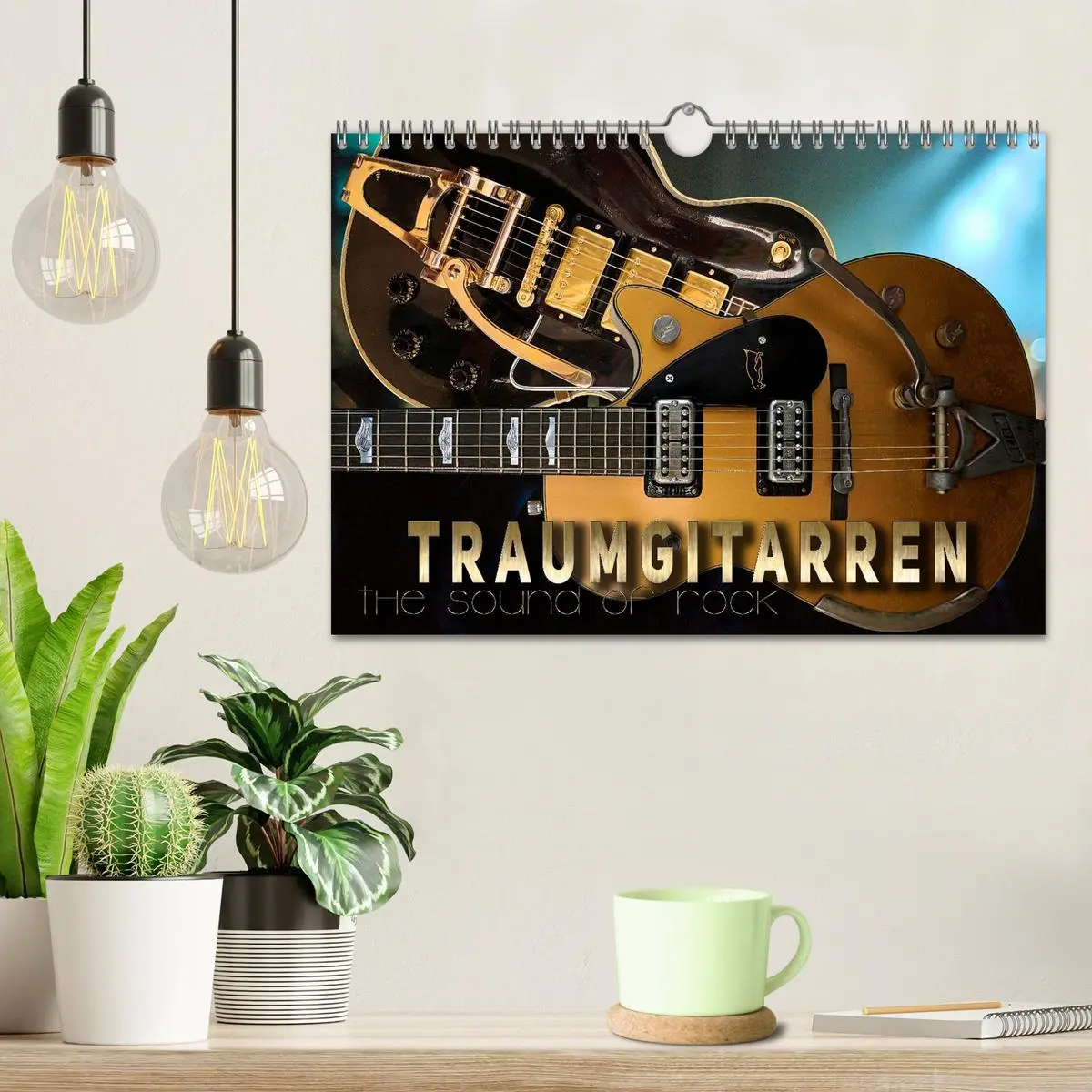 Bild: 9783516620108 | Traumgitarren - the Sound of Rock (Wandkalender 2026 DIN A4 quer),...