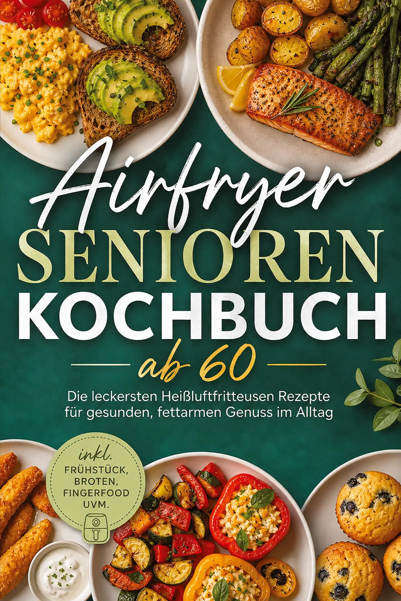 Cover: 9783694380108 | Airfryer Senioren Kochbuch ab 60: Die leckersten Heißluftfritteusen...