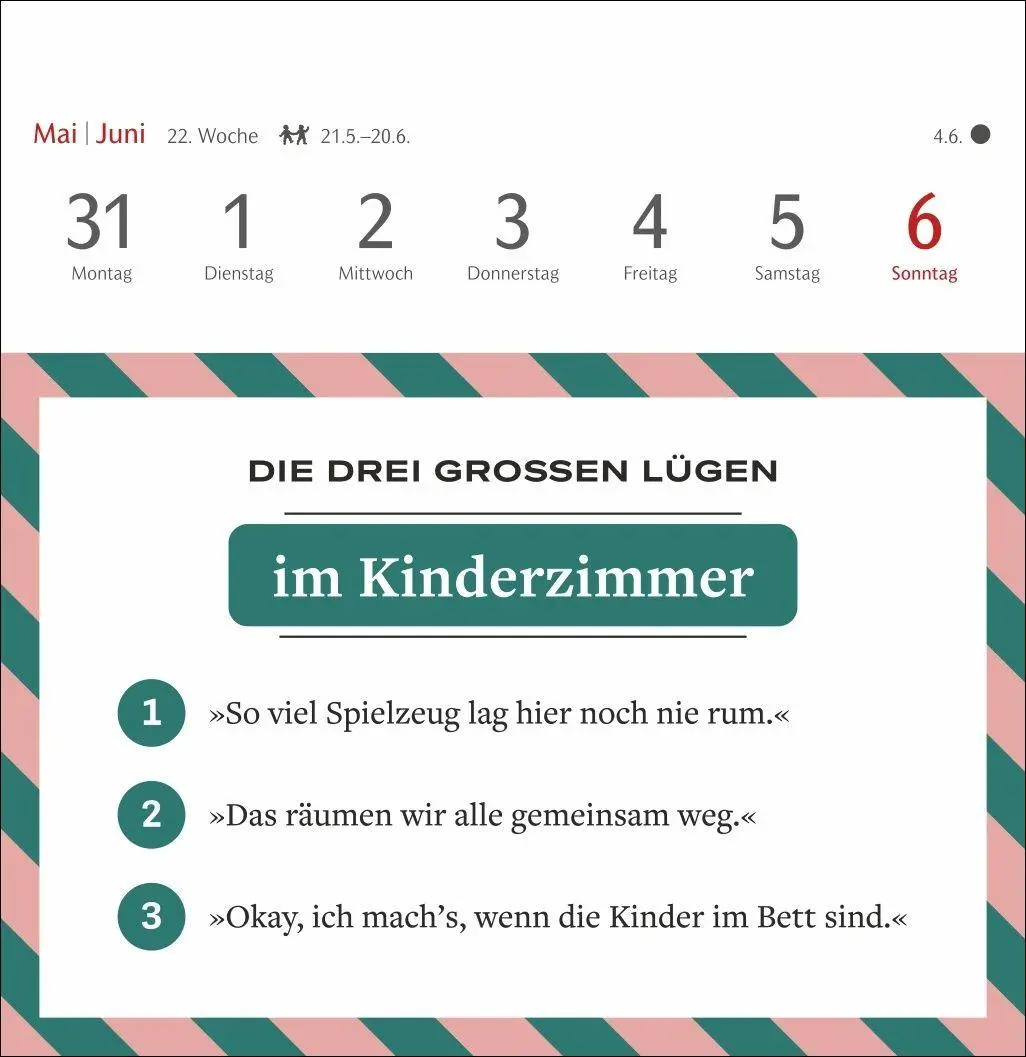 Bild: 9783840040108 | Die drei großen Lügen Premium-Postkartenkalender 2027 - 53...