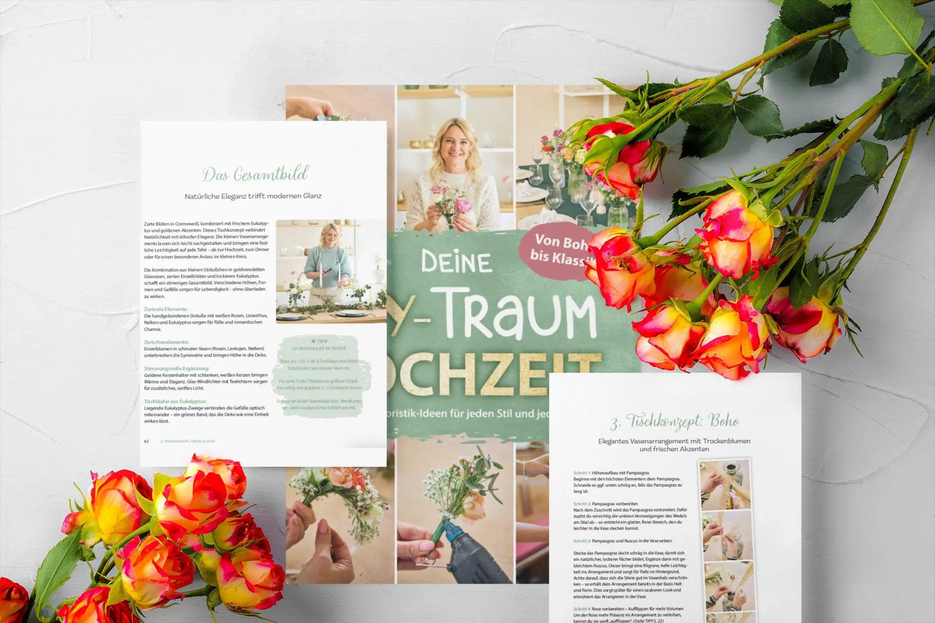 Bild: 9783903570108 | Deine DIY-Traumhochzeit: Von Boho bis Klassik - Zauberhafte...