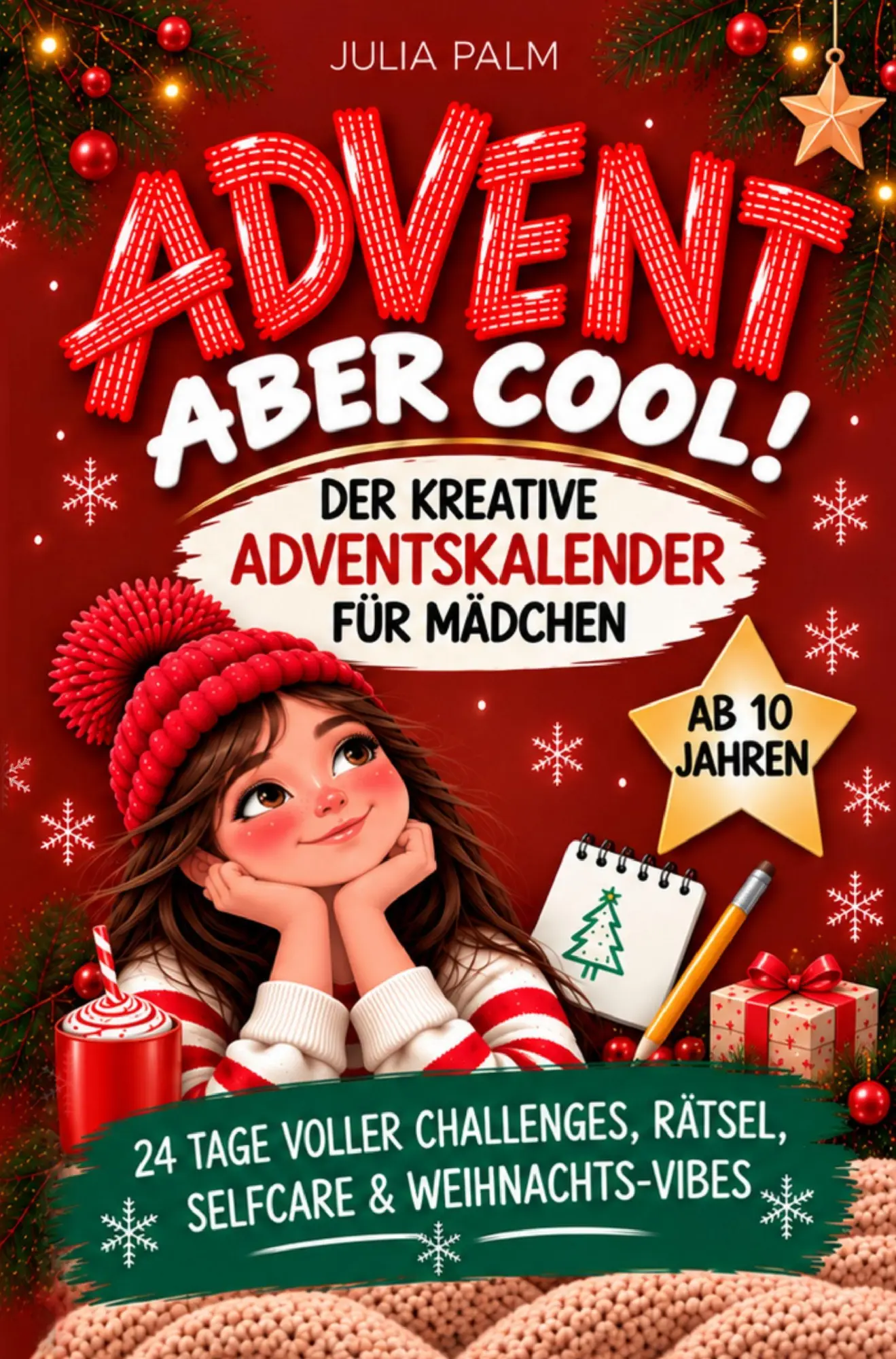 Cover: 9783912790108 | Advent, aber cool! Der kreative Mitmach-Adventskalender für Mädchen...