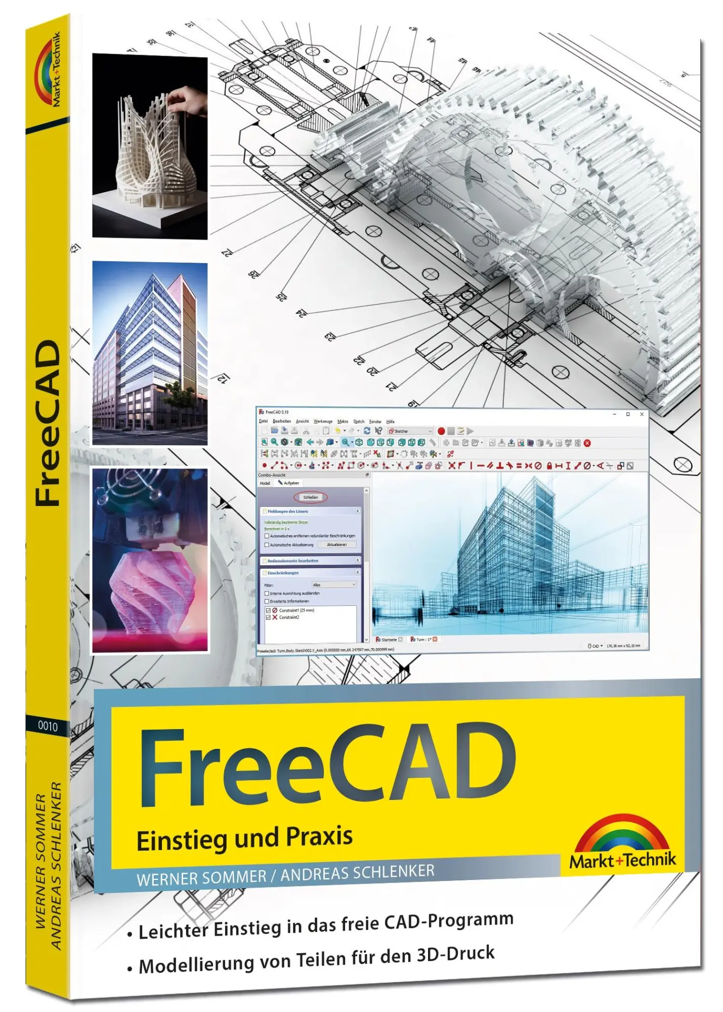 Cover: 9783988100108 | FreeCAD - 3D Modellierung, Architektur, Mechanik - Einstieg und...