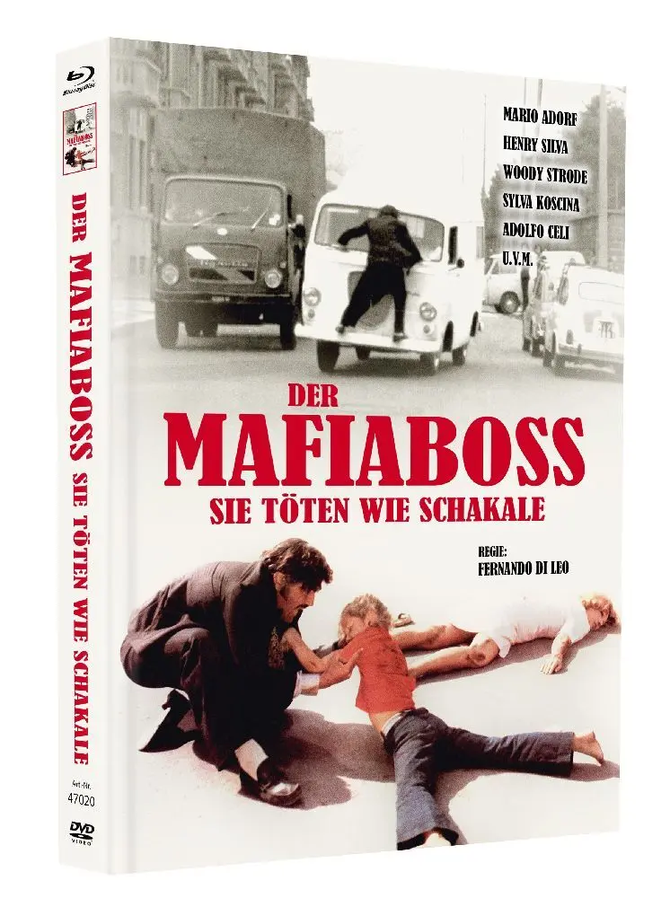Der Mafiaboss - Sie töten wie Schakale,1 Blu-ray + 1 DVD (Mediabook Premium, Cover A)
