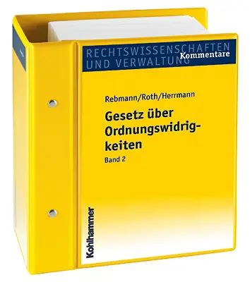 Cover: 9783170180208 | Gesetz über Ordnungswidrigkeiten | Hans-Jürgen Förster (u. a.) | 2014