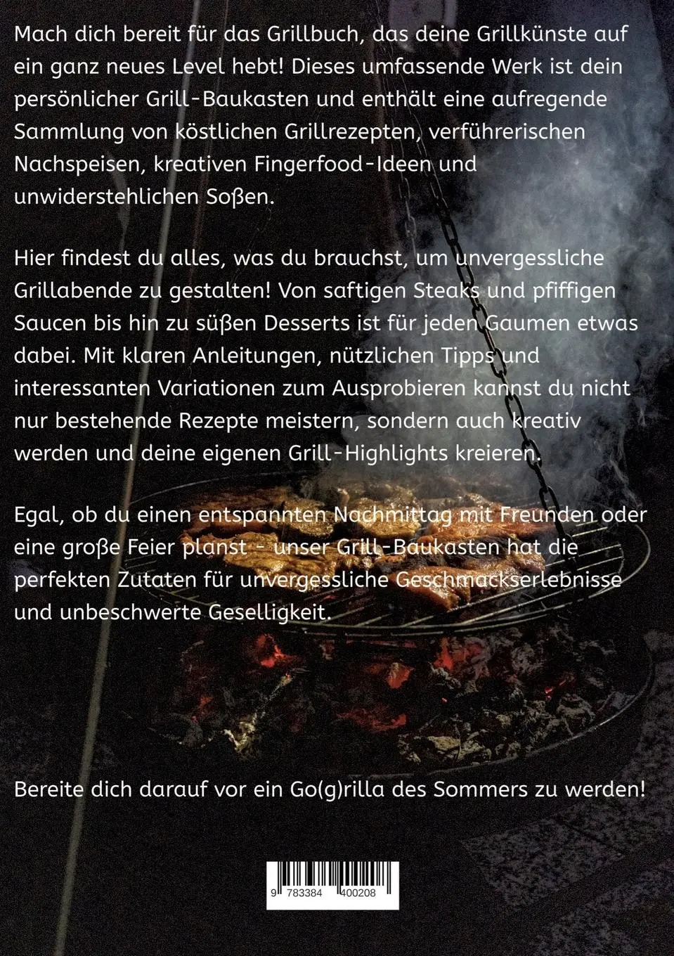 Rückseite: 9783384400208 | Go(g)rillas | 100% nicht vegan | Manuel Kesting (u. a.) | Taschenbuch