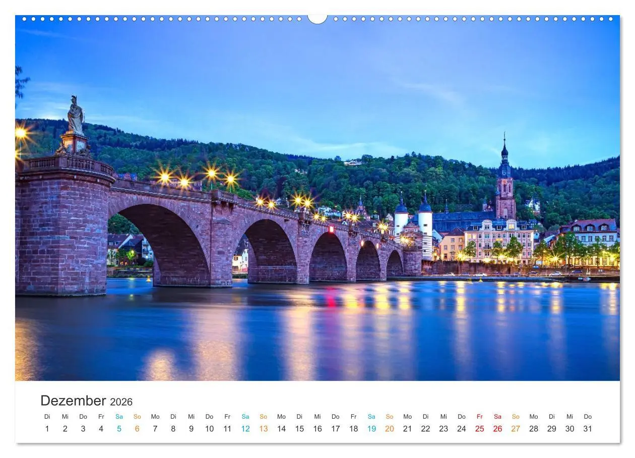 Bild: 9783457520208 | Heidelberg - Stadt der Romantik (hochwertiger Premium Wandkalender...