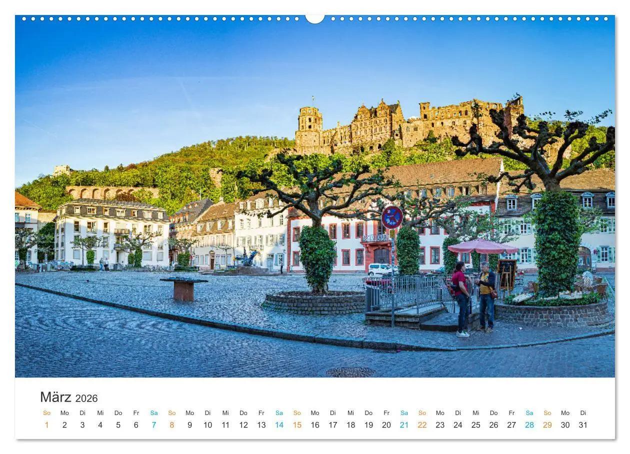 Bild: 9783457520208 | Heidelberg - Stadt der Romantik (hochwertiger Premium Wandkalender...