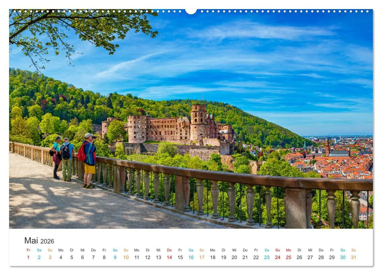 Bild: 9783457520208 | Heidelberg - Stadt der Romantik (hochwertiger Premium Wandkalender...