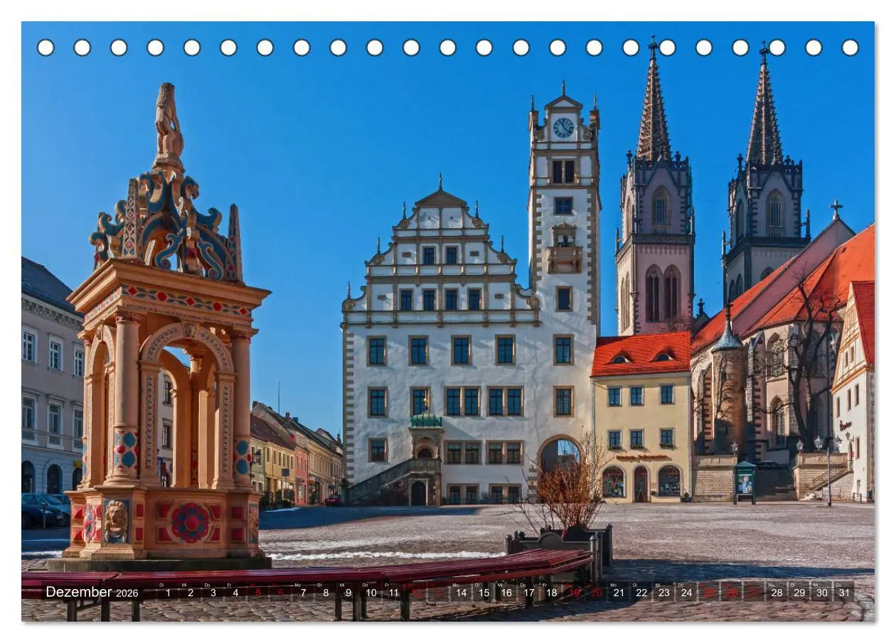 Bild: 9783457830208 | Unterwegs in Oschatz (Tischkalender 2026 DIN A5 quer), CALVENDO...