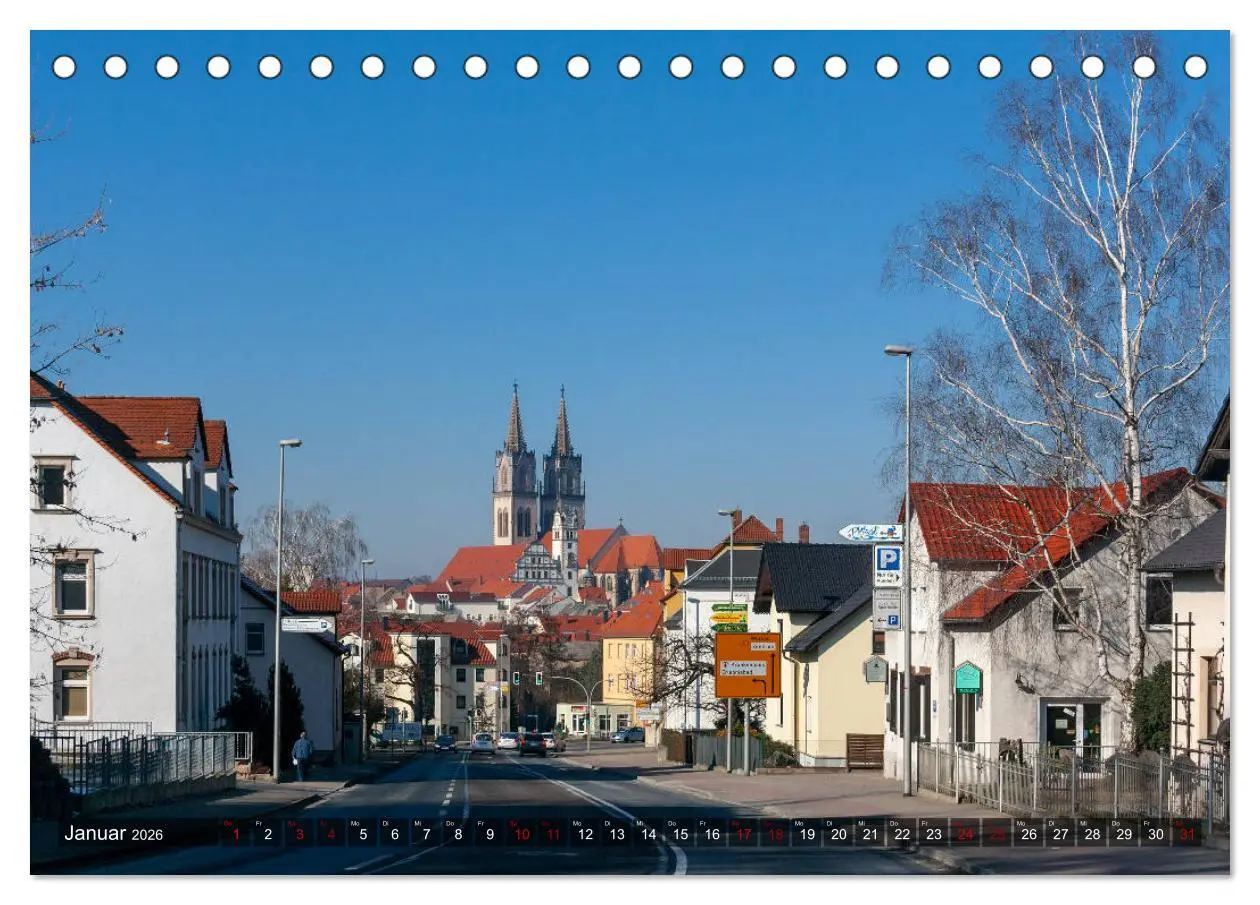 Bild: 9783457830208 | Unterwegs in Oschatz (Tischkalender 2026 DIN A5 quer), CALVENDO...