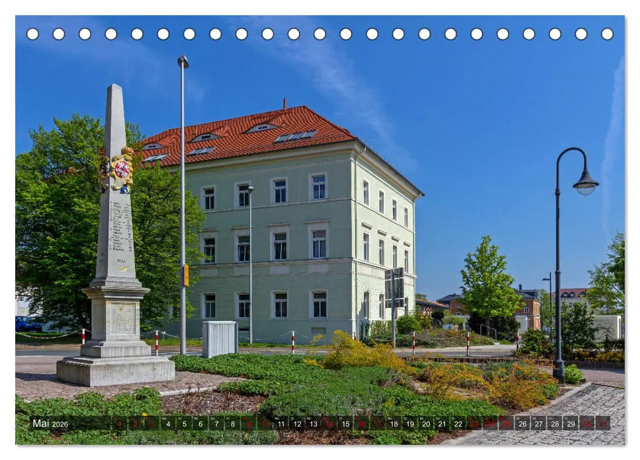 Bild: 9783457830208 | Unterwegs in Oschatz (Tischkalender 2026 DIN A5 quer), CALVENDO...