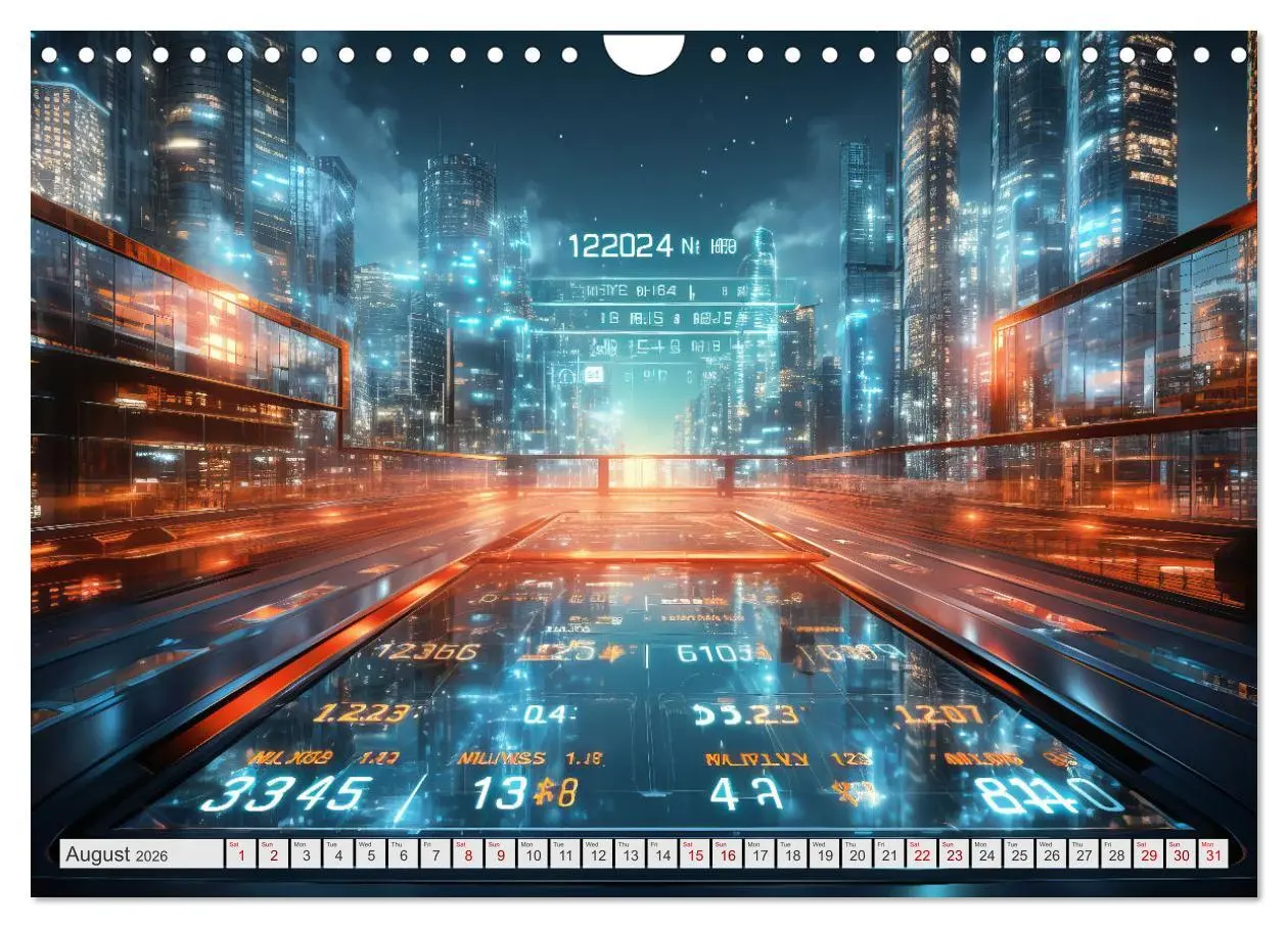 Bild: 9783516540208 | AI PLUS METAVERSE Algorithms and virtual reality (Wall Calendar...